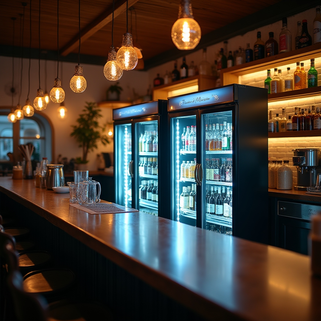 Unità di refrigerazione in un bar caffè